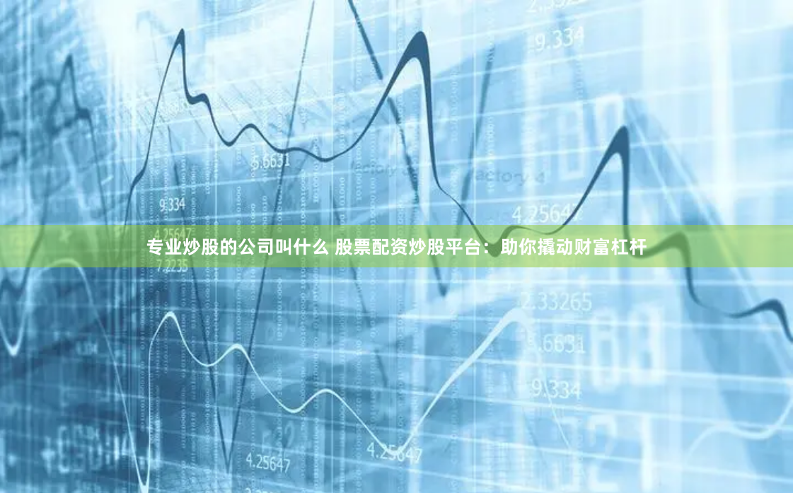 专业炒股的公司叫什么 股票配资炒股平台：助你撬动财富杠杆